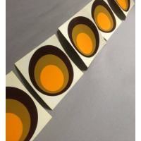 Seventies muurstickers